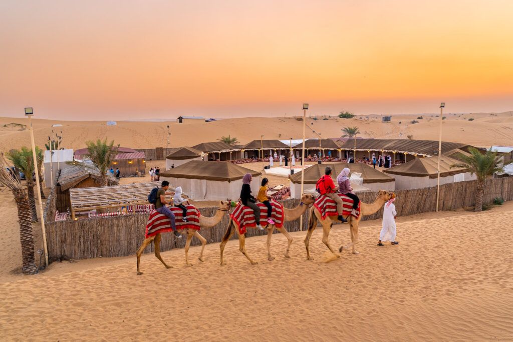 Premium-Desert-Safar-Camel-Ride-&-03-Cuisine-Buffet-Dinner-at-Al-Khayma-Camp-2